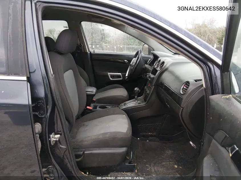 2014 Chevrolet Captiva Sport 2Ls VIN: 3GNAL2EKXES580642 Lot: 44769452
