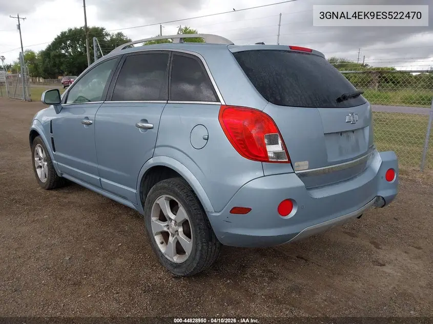 2014 Chevrolet Captiva Sport Ltz VIN: 3GNAL4EK9ES522470 Lot: 44828950