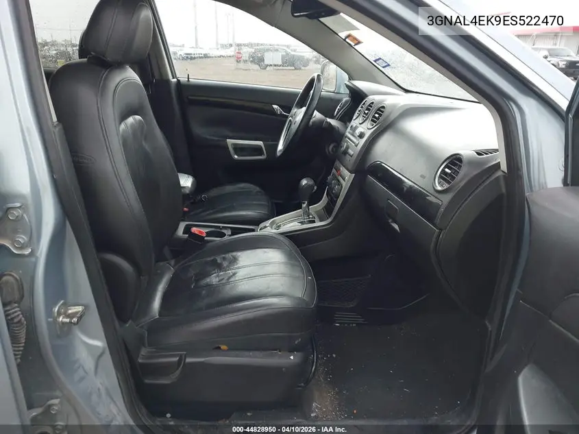 2014 Chevrolet Captiva Sport Ltz VIN: 3GNAL4EK9ES522470 Lot: 44828950