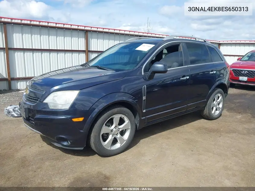2014 Chevrolet Captiva Sport Ltz VIN: 3GNAL4EK8ES650313 Lot: 44877355