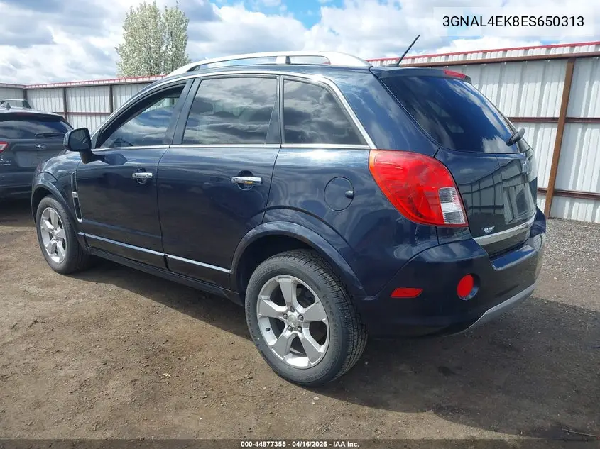 2014 Chevrolet Captiva Sport Ltz VIN: 3GNAL4EK8ES650313 Lot: 44877355