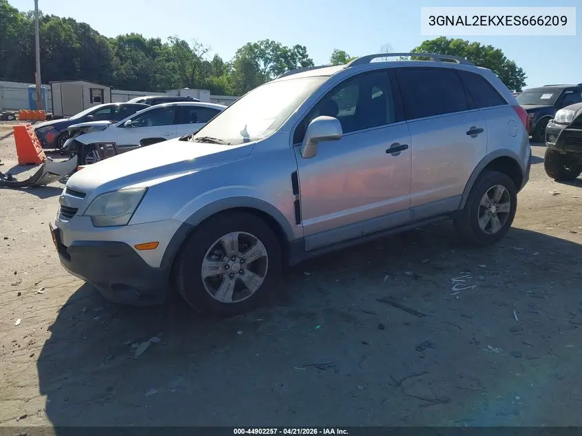 2014 Chevrolet Captiva Sport 2Ls VIN: 3GNAL2EKXES666209 Lot: 44902257