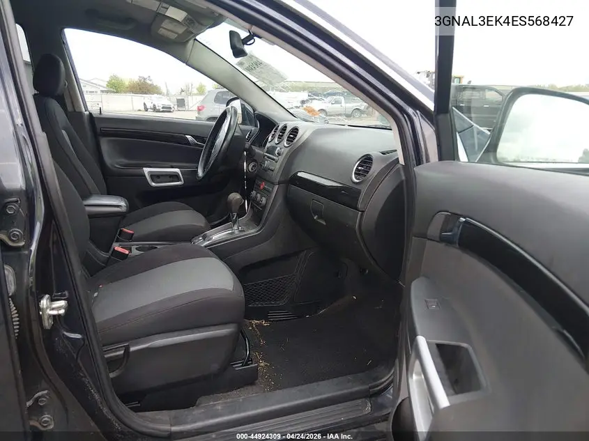 2014 Chevrolet Captiva Sport Lt VIN: 3GNAL3EK4ES568427 Lot: 44924309