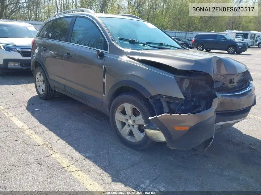 2014 Chevrolet Captiva Sport 2Ls VIN: 3GNAL2EK0ES620517 Lot: 44928862