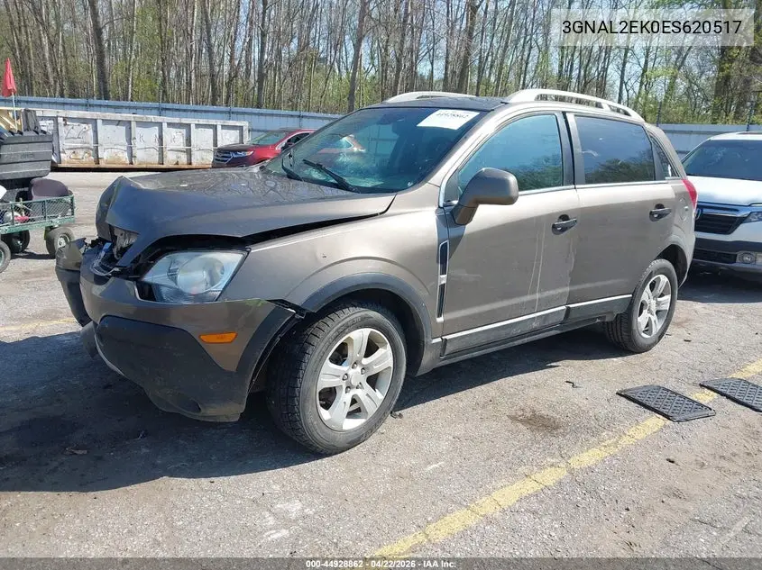 2014 Chevrolet Captiva Sport 2Ls VIN: 3GNAL2EK0ES620517 Lot: 44928862