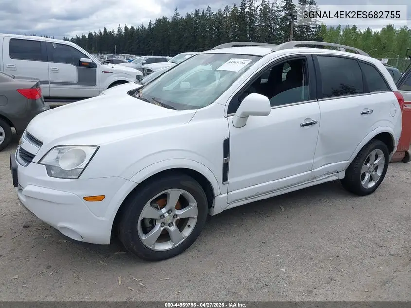 2014 Chevrolet Captiva Sport Ltz VIN: 3GNAL4EK2ES682755 Lot: 44969756