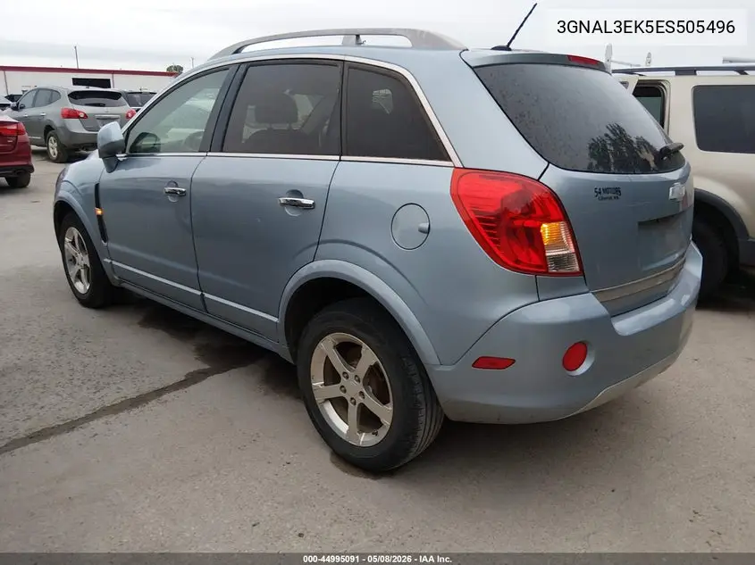 2014 Chevrolet Captiva Sport Lt VIN: 3GNAL3EK5ES505496 Lot: 44995091