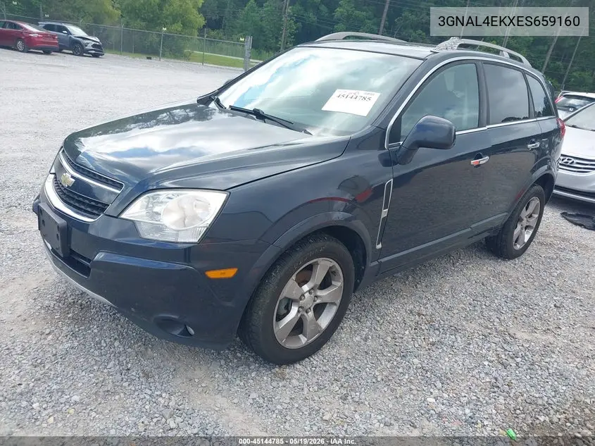 2014 Chevrolet Captiva Sport Ltz VIN: 3GNAL4EKXES659160 Lot: 45144785