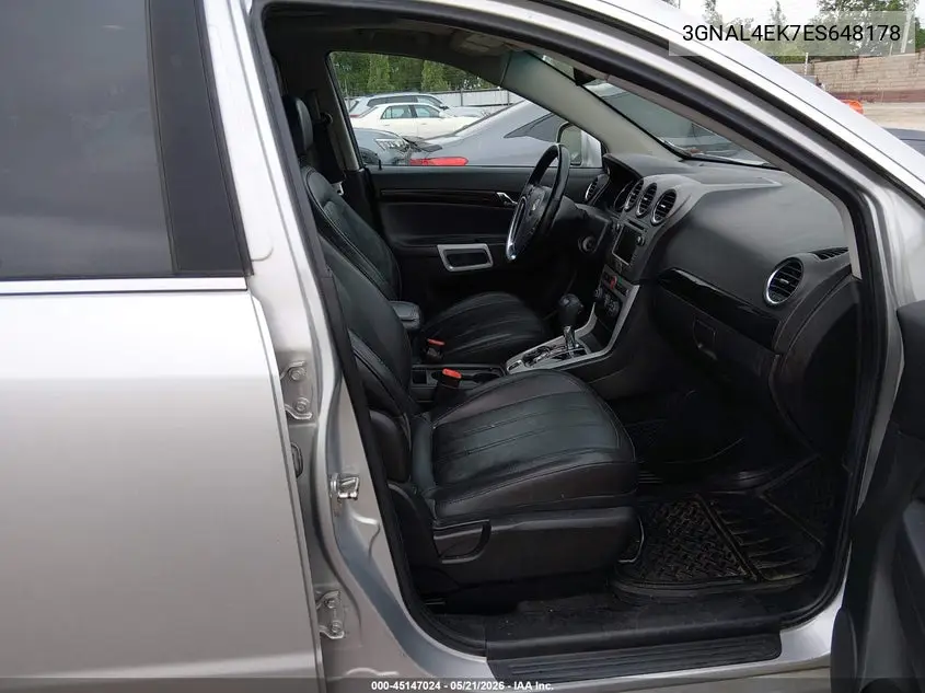 2014 Chevrolet Captiva Sport Ltz VIN: 3GNAL4EK7ES648178 Lot: 45147024