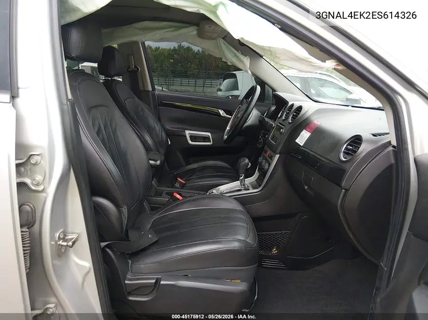 2014 Chevrolet Captiva Sport Ltz VIN: 3GNAL4EK2ES614326 Lot: 45175912