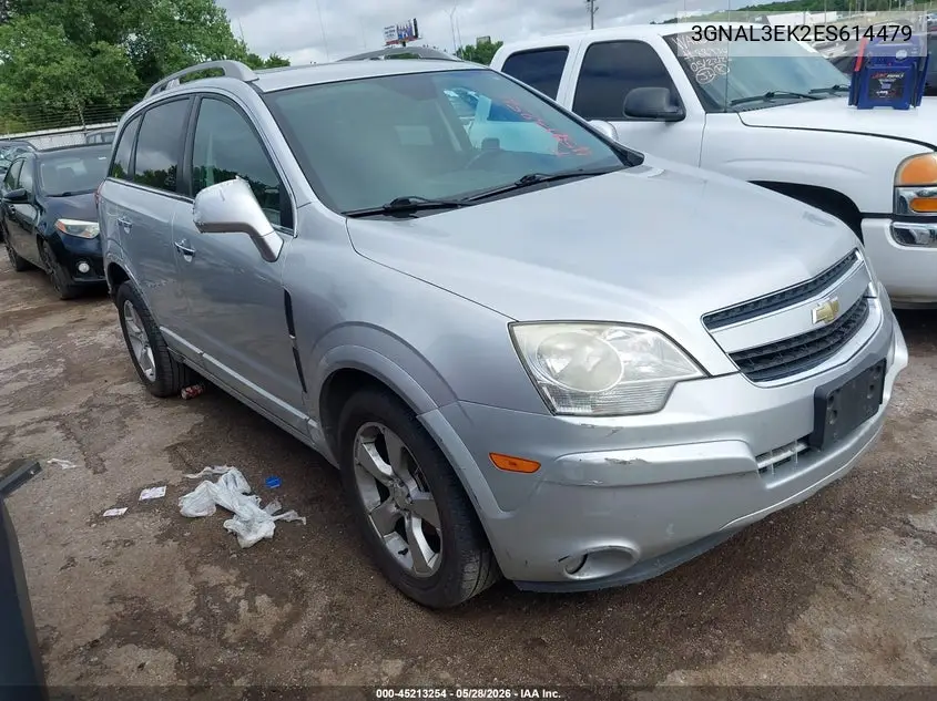 2014 Chevrolet Captiva Sport Lt VIN: 3GNAL3EK2ES614479 Lot: 45213254