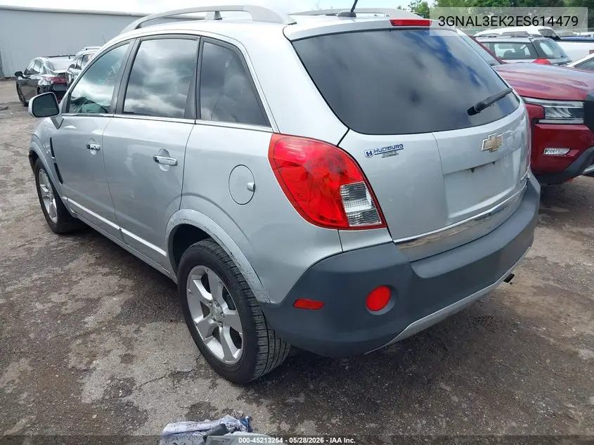 2014 Chevrolet Captiva Sport Lt VIN: 3GNAL3EK2ES614479 Lot: 45213254