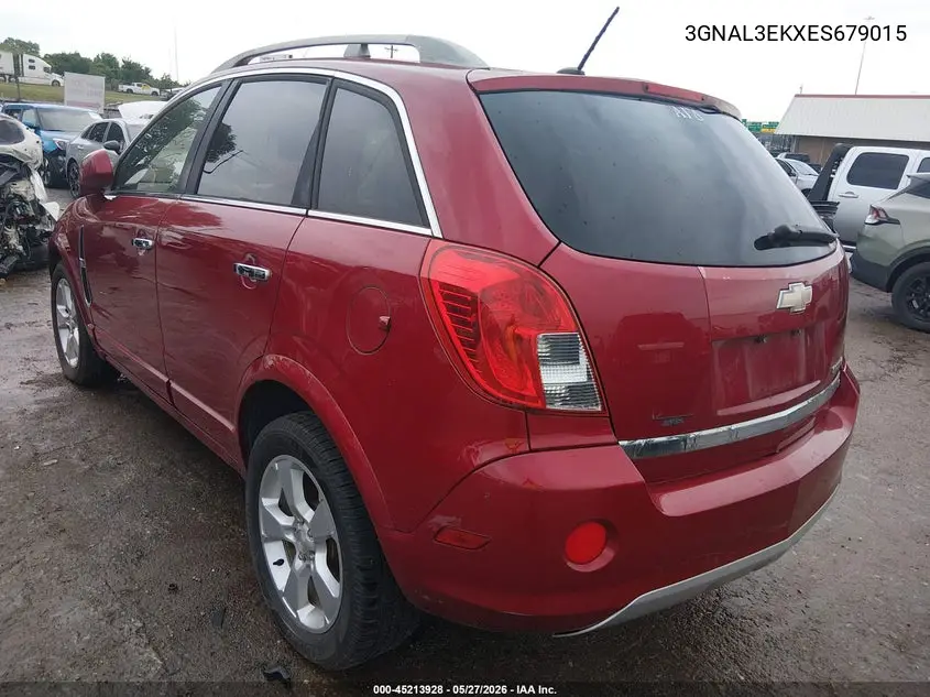 2014 Chevrolet Captiva Sport Lt VIN: 3GNAL3EKXES679015 Lot: 45213928