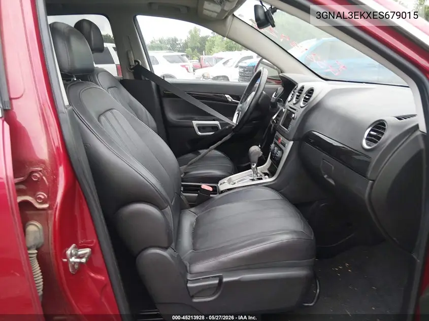 2014 Chevrolet Captiva Sport Lt VIN: 3GNAL3EKXES679015 Lot: 45213928