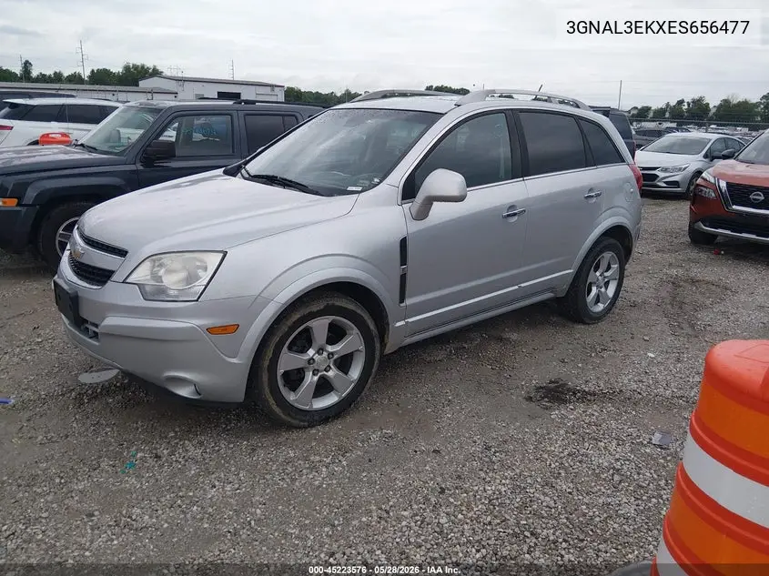 2014 Chevrolet Captiva Sport Lt VIN: 3GNAL3EKXES656477 Lot: 45223576