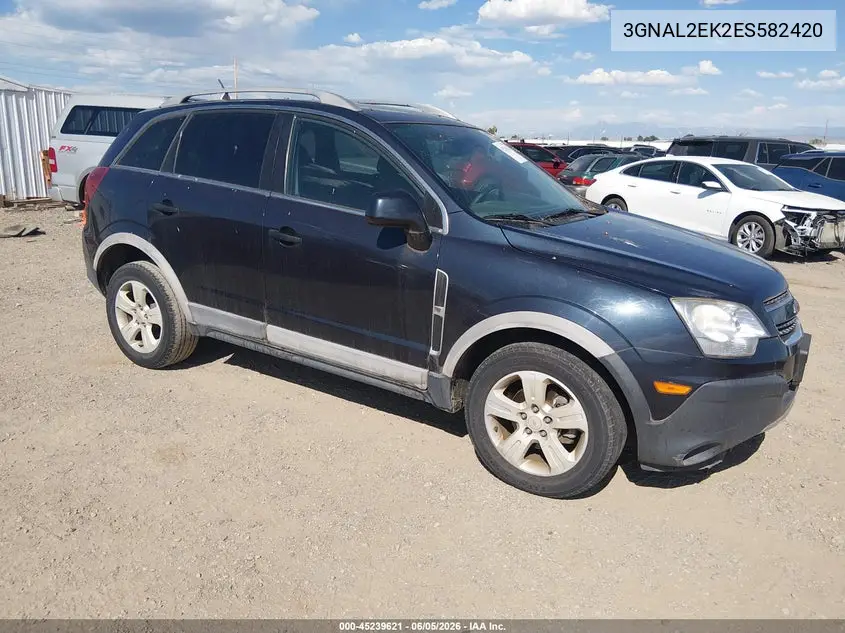 2014 Chevrolet Captiva Sport 2Ls VIN: 3GNAL2EK2ES582420 Lot: 45239621