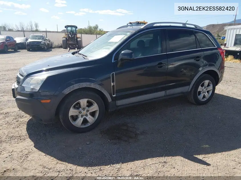 2014 Chevrolet Captiva Sport 2Ls VIN: 3GNAL2EK2ES582420 Lot: 45239621