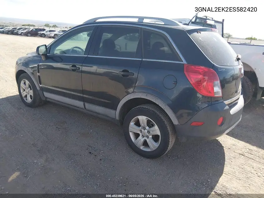 2014 Chevrolet Captiva Sport 2Ls VIN: 3GNAL2EK2ES582420 Lot: 45239621
