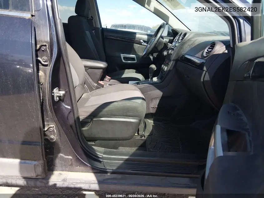 2014 Chevrolet Captiva Sport 2Ls VIN: 3GNAL2EK2ES582420 Lot: 45239621
