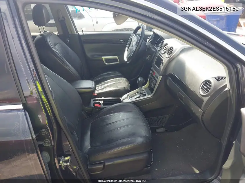 2014 Chevrolet Captiva Sport Lt VIN: 3GNAL3EK2ES516150 Lot: 45243592