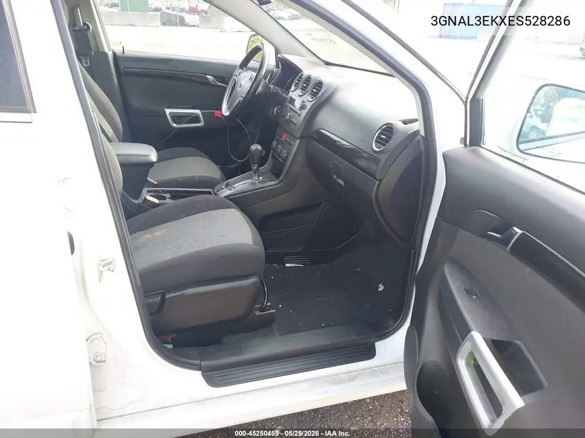 2014 Chevrolet Captiva Sport Lt VIN: 3GNAL3EKXES528286 Lot: 45250459