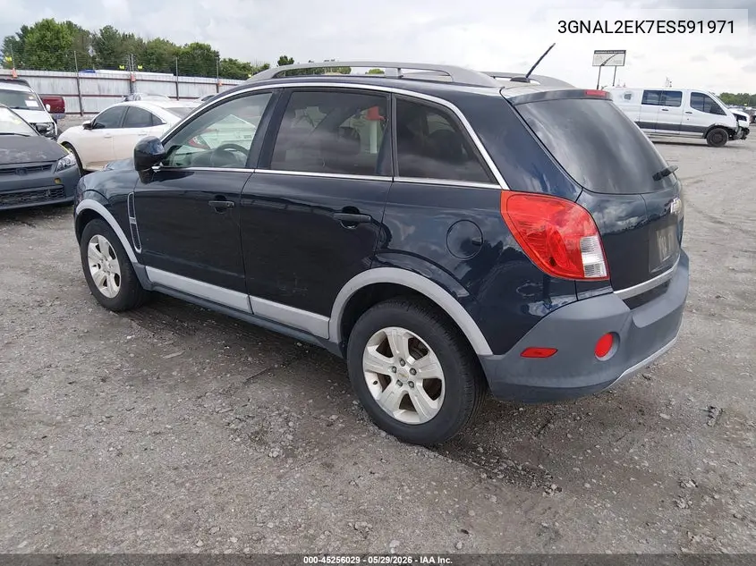 2014 Chevrolet Captiva Sport 2Ls VIN: 3GNAL2EK7ES591971 Lot: 45256029