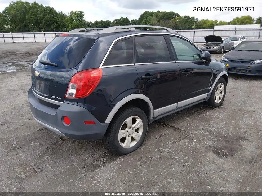 2014 Chevrolet Captiva Sport 2Ls VIN: 3GNAL2EK7ES591971 Lot: 45256029