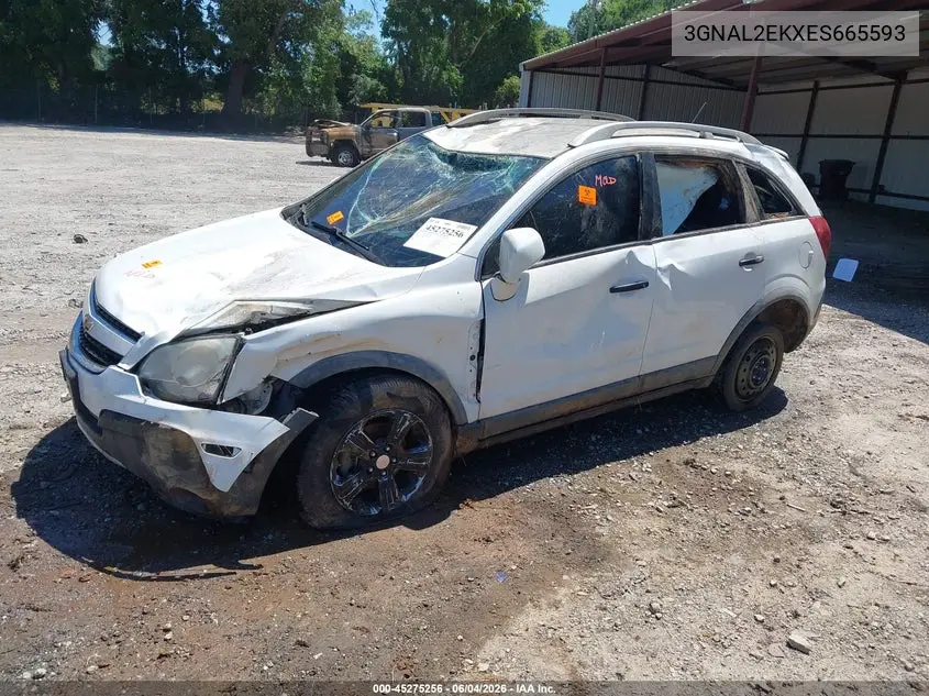 2014 Chevrolet Captiva Sport 2Ls VIN: 3GNAL2EKXES665593 Lot: 45275256