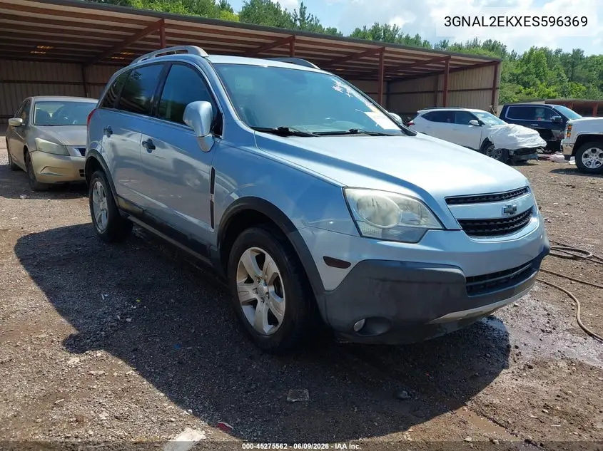 3GNAL2EKXES596369 2014 Chevrolet Captiva Sport 2Ls