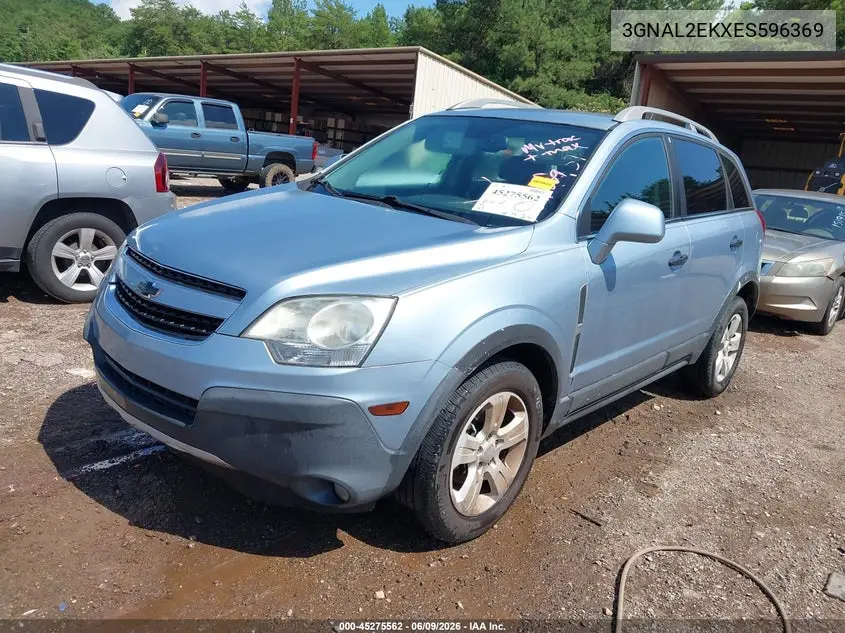 3GNAL2EKXES596369 2014 Chevrolet Captiva Sport 2Ls