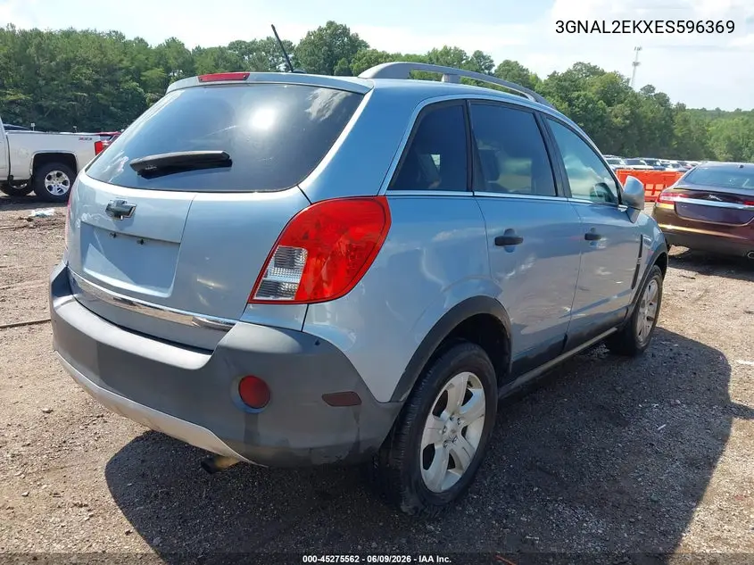 3GNAL2EKXES596369 2014 Chevrolet Captiva Sport 2Ls