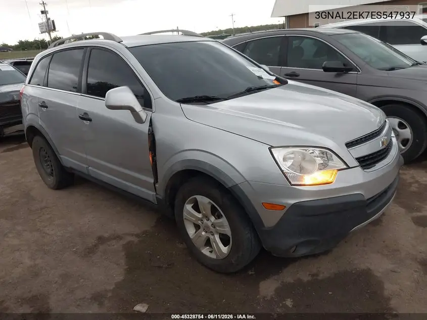 2014 Chevrolet Captiva Sport 2Ls VIN: 3GNAL2EK7ES547937 Lot: 45328754