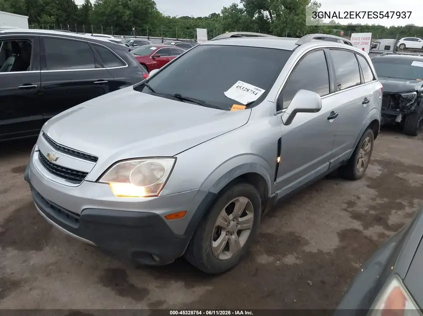 2014 Chevrolet Captiva Sport 2Ls VIN: 3GNAL2EK7ES547937 Lot: 45328754