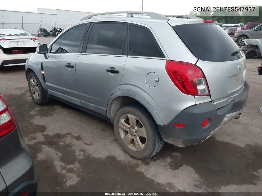 2014 Chevrolet Captiva Sport 2Ls VIN: 3GNAL2EK7ES547937 Lot: 45328754