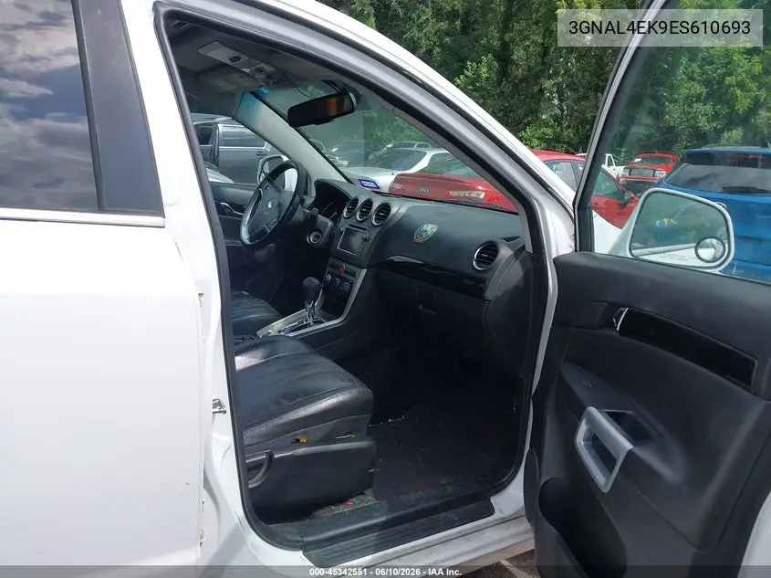 2014 Chevrolet Captiva Sport Ltz VIN: 3GNAL4EK9ES610693 Lot: 45342551