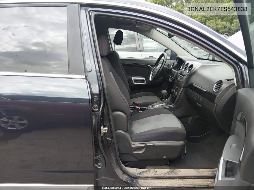 2014 Chevrolet Captiva Sport 2Ls VIN: 3GNAL2EK7ES543838 Lot: 45346254
