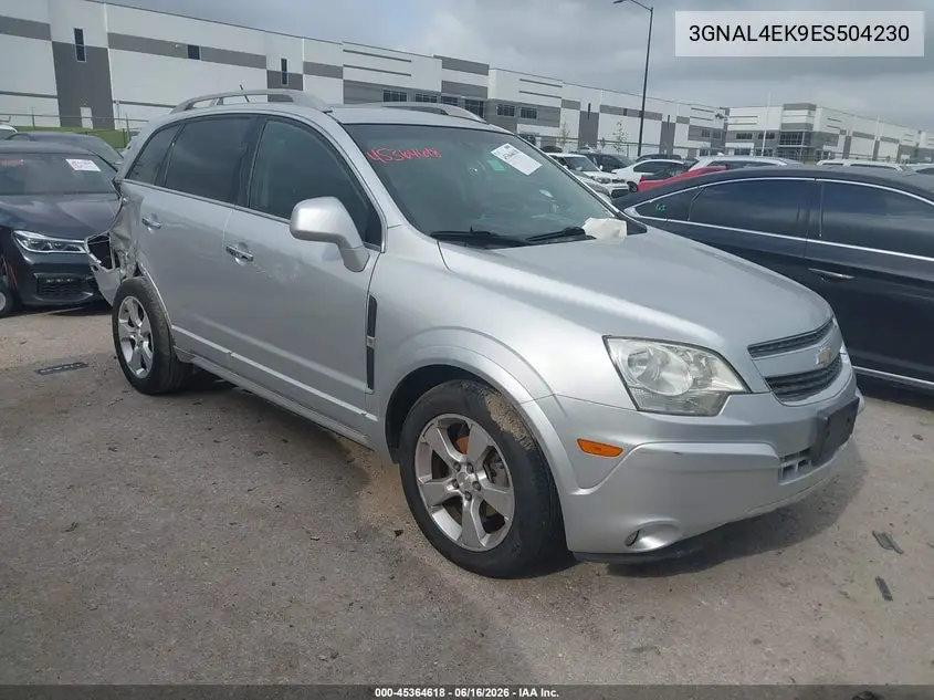 2014 Chevrolet Captiva Sport Ltz VIN: 3GNAL4EK9ES504230 Lot: 45364618