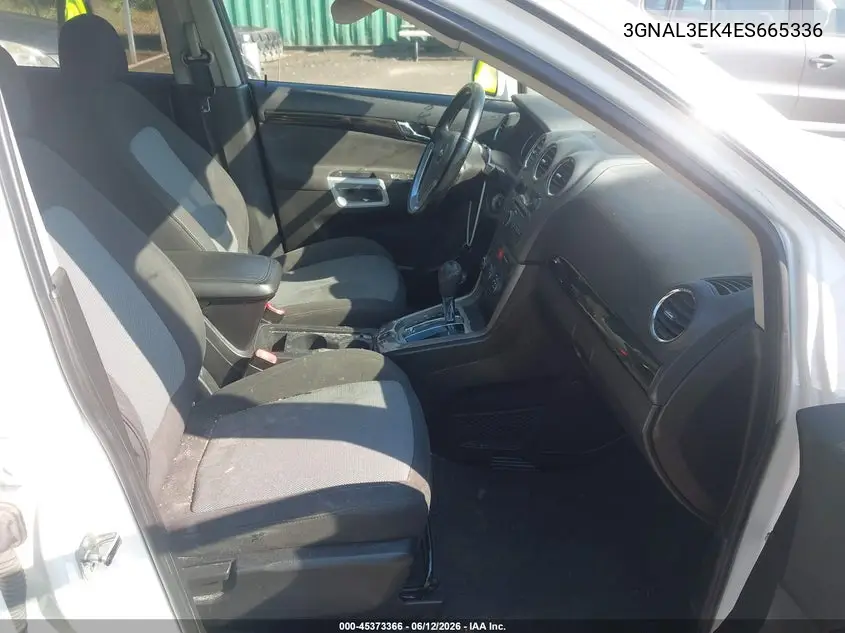 2014 Chevrolet Captiva Sport Fleet Lt VIN: 3GNAL3EK4ES665336 Lot: 45373366