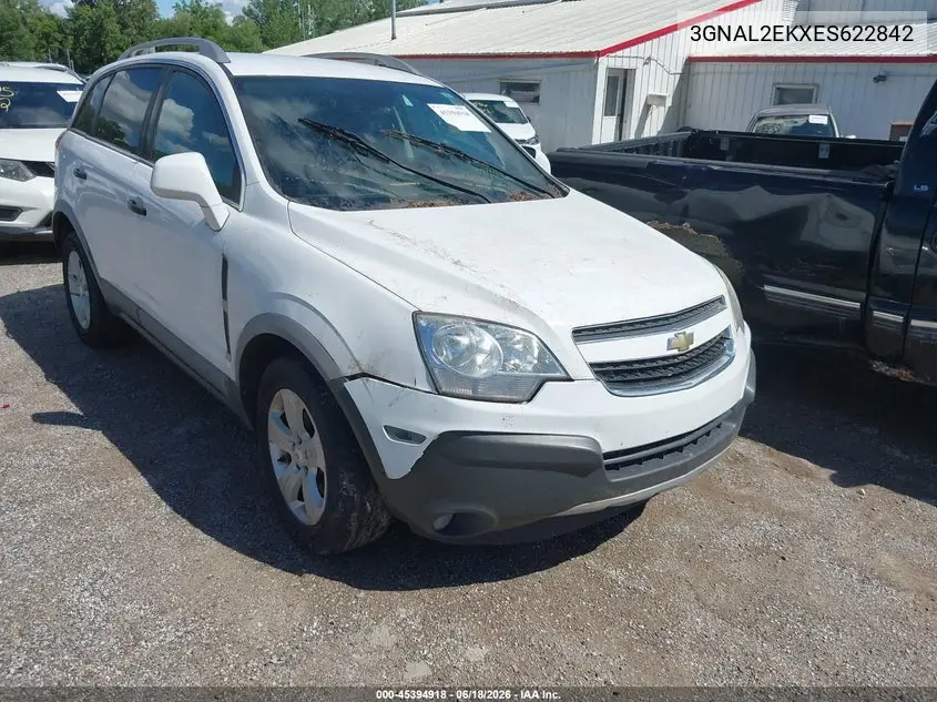 2014 Chevrolet Captiva Sport 2Ls VIN: 3GNAL2EKXES622842 Lot: 45394918