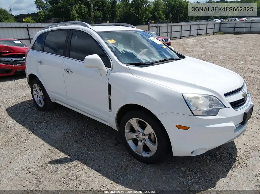 2014 Chevrolet Captiva Sport Fleet Lt VIN: 3GNAL3EK4ES662825 Lot: 45422671