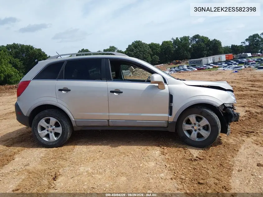 2014 Chevrolet Captiva Sport Fleet Ls VIN: 3GNAL2EK2ES582398 Lot: 45494329