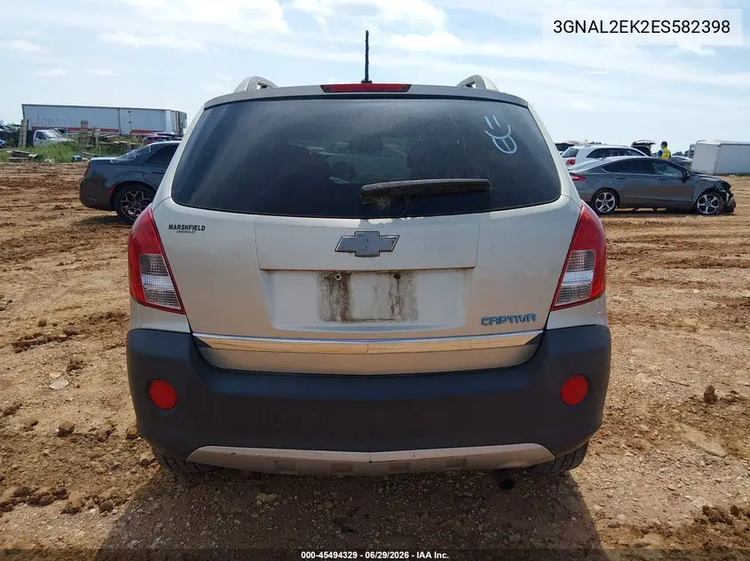 2014 Chevrolet Captiva Sport Fleet Ls VIN: 3GNAL2EK2ES582398 Lot: 45494329