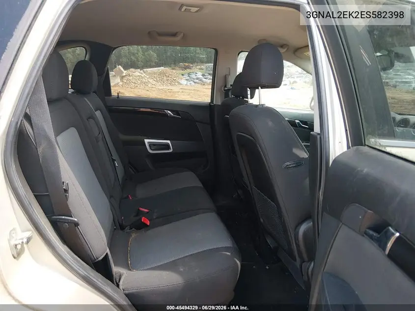 2014 Chevrolet Captiva Sport Fleet Ls VIN: 3GNAL2EK2ES582398 Lot: 45494329