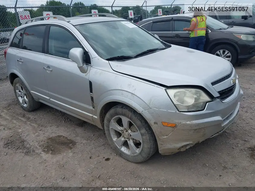 2014 Chevrolet Captiva Sport Fleet Ltz VIN: 3GNAL4EK5ES591057 Lot: 45496107