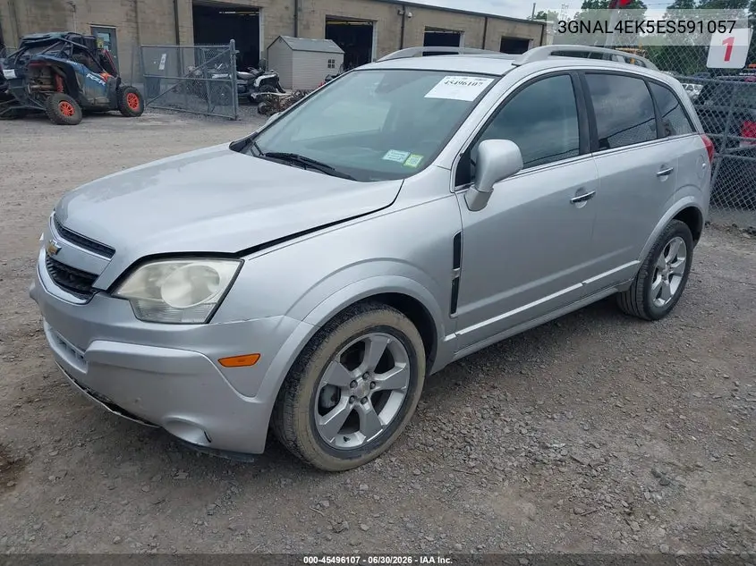 2014 Chevrolet Captiva Sport Fleet Ltz VIN: 3GNAL4EK5ES591057 Lot: 45496107
