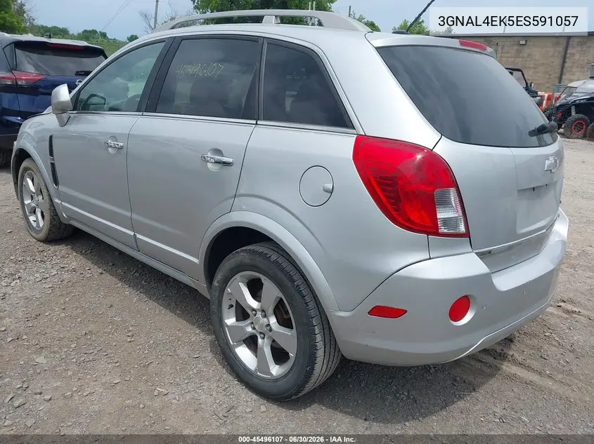 2014 Chevrolet Captiva Sport Fleet Ltz VIN: 3GNAL4EK5ES591057 Lot: 45496107