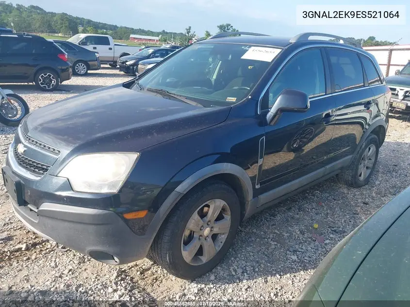 2014 Chevrolet Captiva Sport Fleet Ls VIN: 3GNAL2EK9ES521064 Lot: 45562655