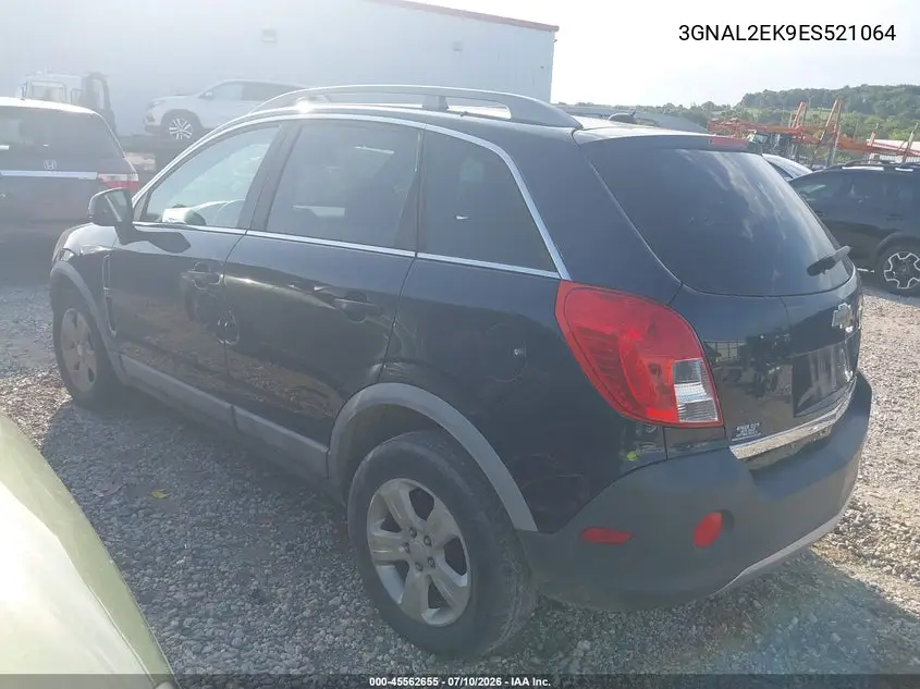 2014 Chevrolet Captiva Sport Fleet Ls VIN: 3GNAL2EK9ES521064 Lot: 45562655