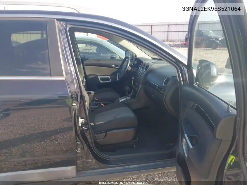2014 Chevrolet Captiva Sport Fleet Ls VIN: 3GNAL2EK9ES521064 Lot: 45562655
