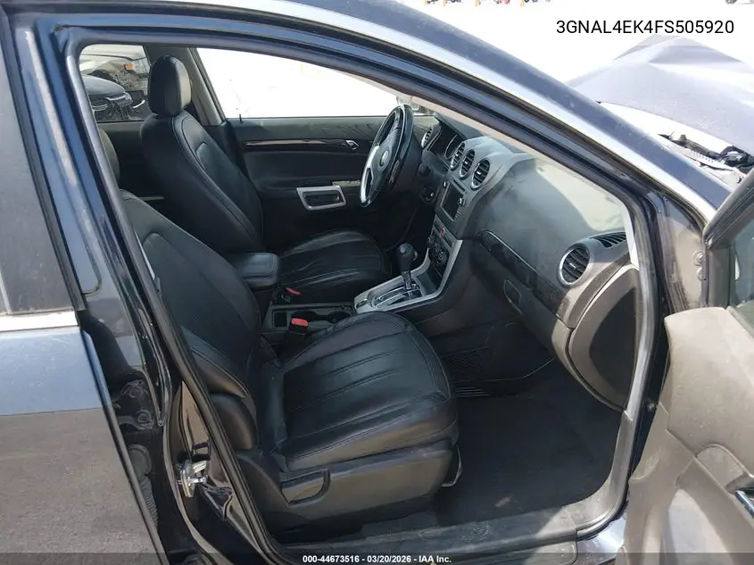2015 Chevrolet Captiva Sport Ltz VIN: 3GNAL4EK4FS505920 Lot: 44673516